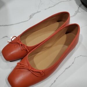 Madewell Terracotta Ballet Flats